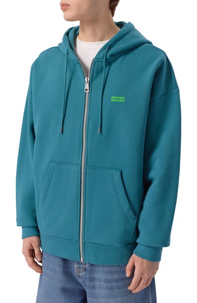 Хлопковая толстовка HUGO BLUE, арт. 50520017, фото 3