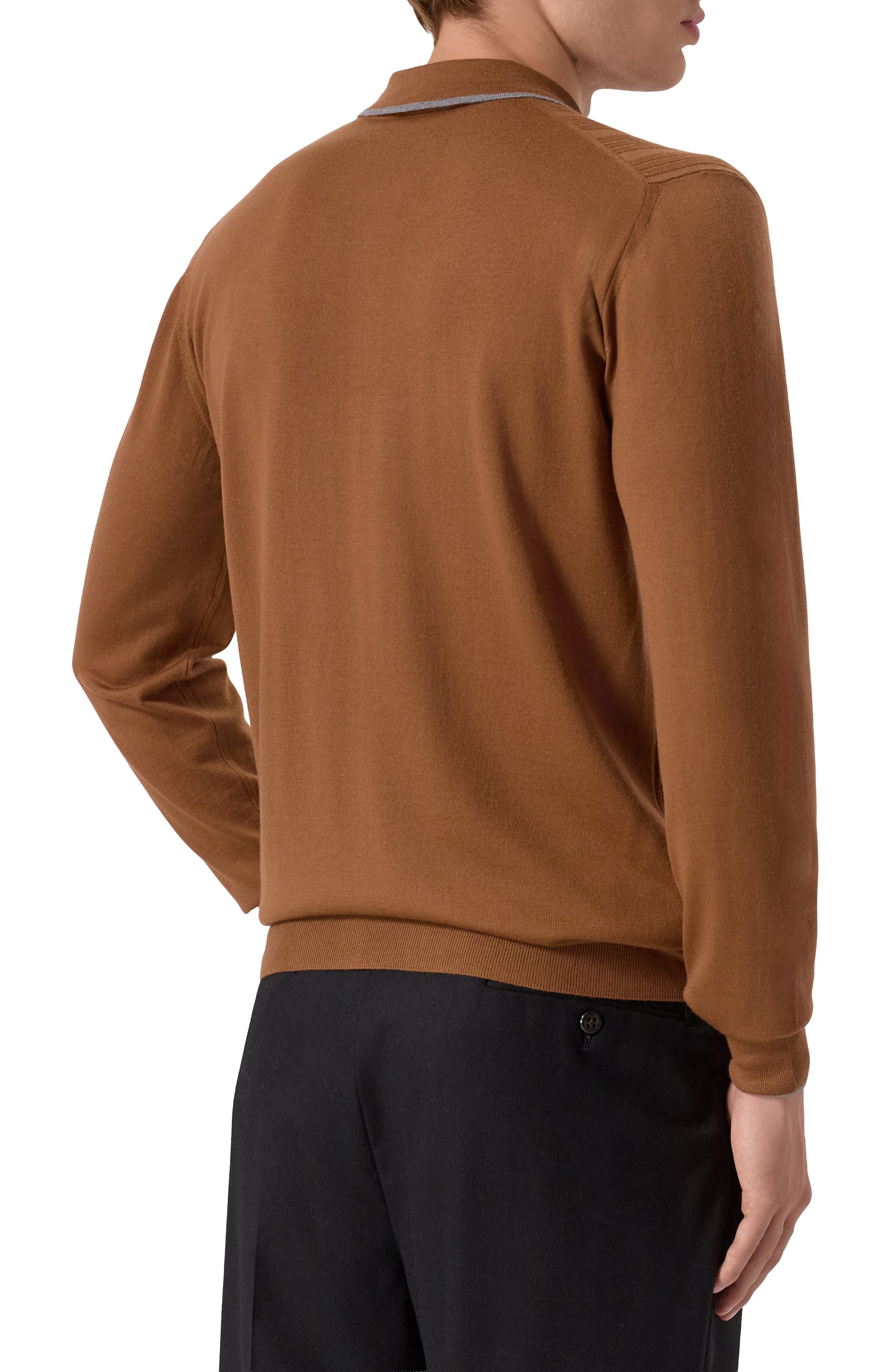 Шерстяное поло FEDELI, арт. MU006453, фото 4