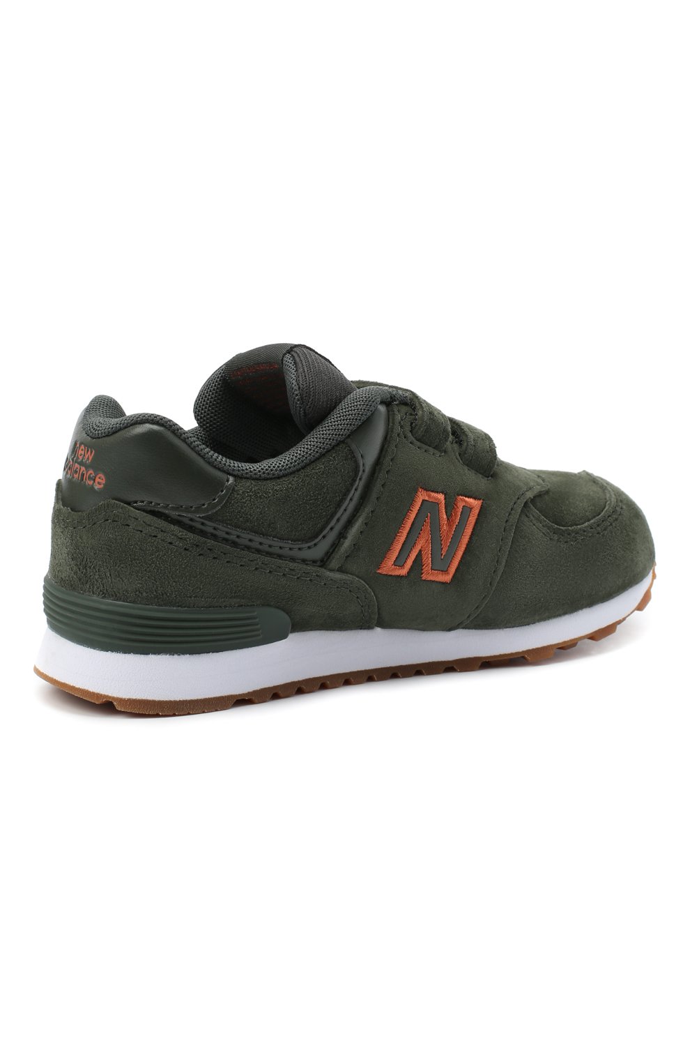 Кроссовки 574 NEW BALANCE темно-зеленого цвета по цене 6915 руб., арт. IV574PGO/M, фото 3 Кроссовки 574 NEW BALANCE, арт. IV574PGO/M, фото 3
