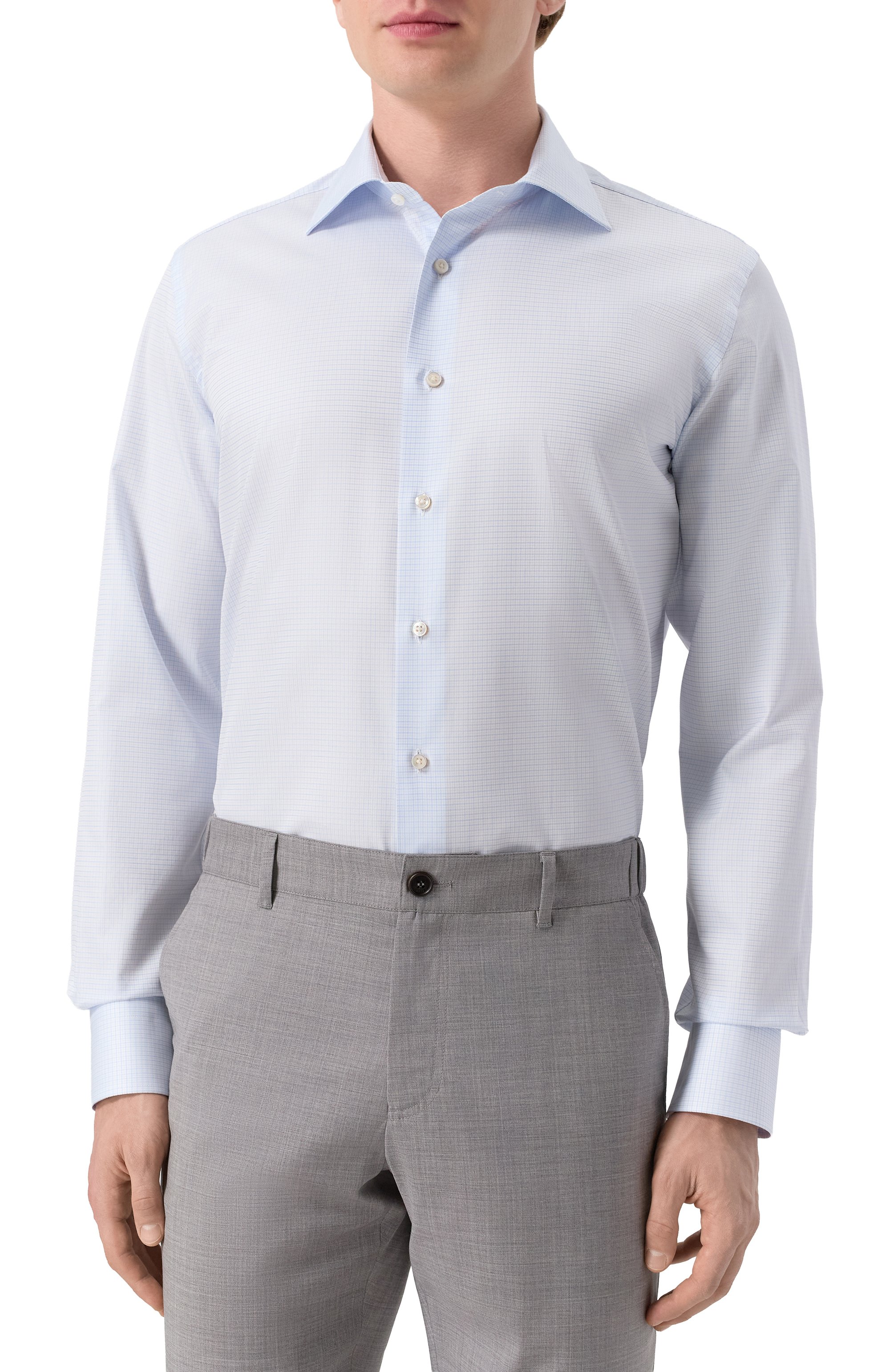 Хлопковая сорочка CANALI, арт. ECL7018/GX03480, фото 3