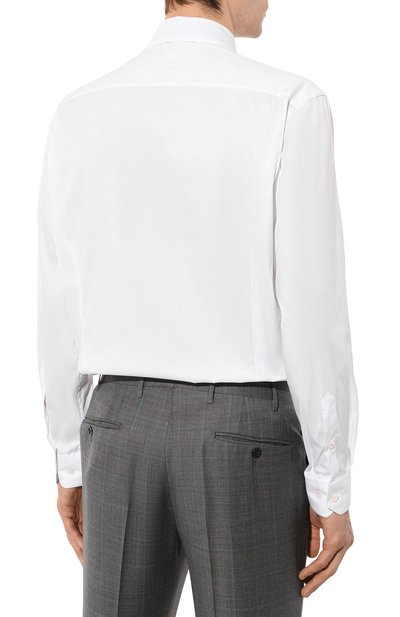 Хлопковая рубашка GIORGIO ARMANI, арт. 8WGCCZ97/TZ517, фото 5