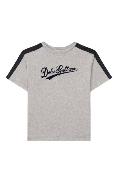 Хлопковая футболка DOLCE & GABBANA, арт. L4JTKD/G7PWQ_001
