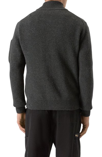 Шерстяной кардиган C.P. COMPANY, арт. 19CMKN042A110149A, фото 4