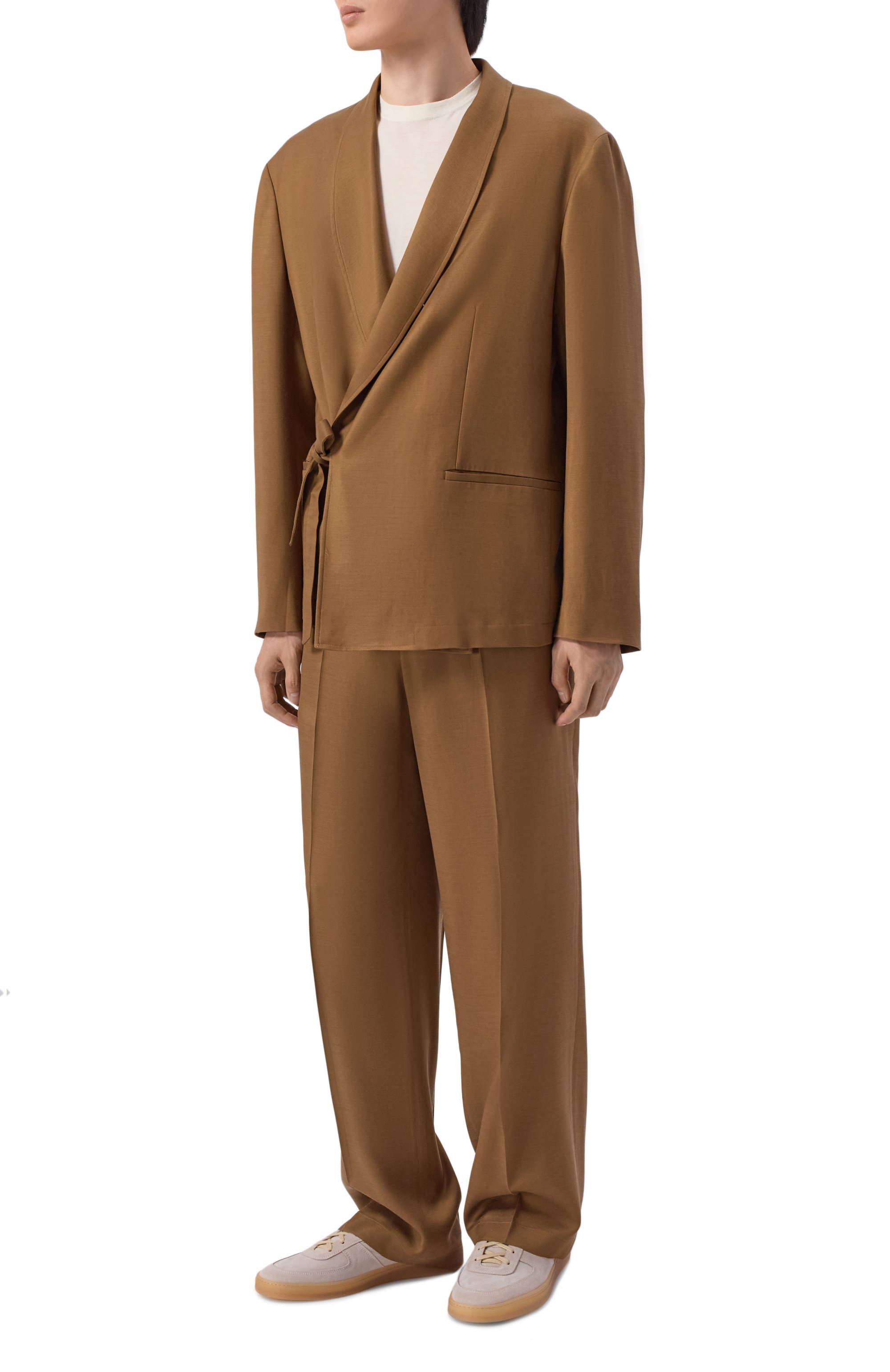 Брюки из вискозы и лиоцелла 12 STOREEZ, арт. 137275, фото 2