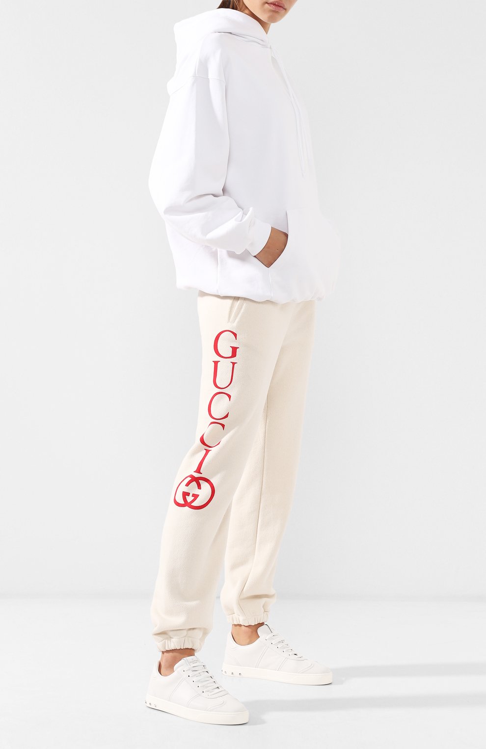 Хлопковые джоггеры с логотипом бренда GUCCI, арт. 539091/X3Q27, фото 2