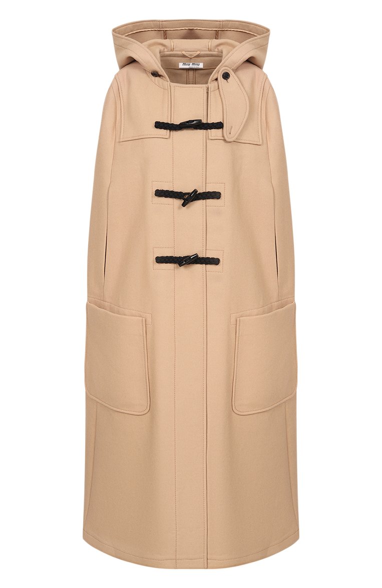 Шерстяной кейп MIU MIU, арт. MS1638-W3Q-F0040, фото 1