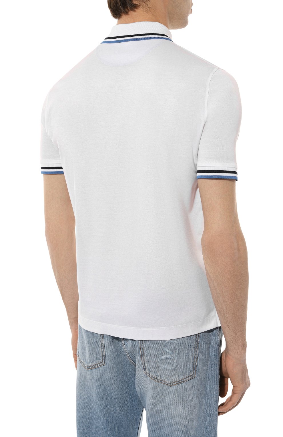 Хлопковое поло STEFANO RICCI, арт. K111037P31/T24258, фото 4