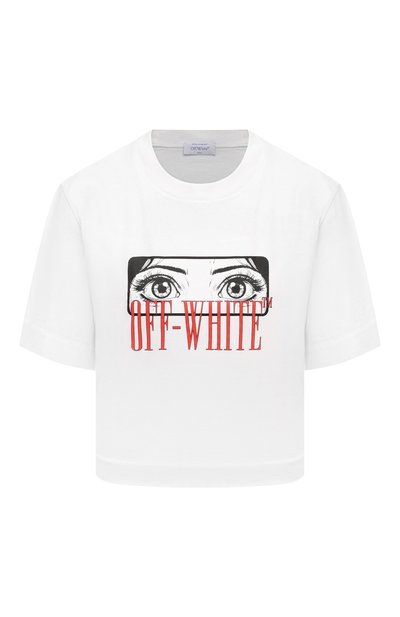 Хлопковая футболка OFF-WHITE, арт. 0WAA090F24JER006, фото 1