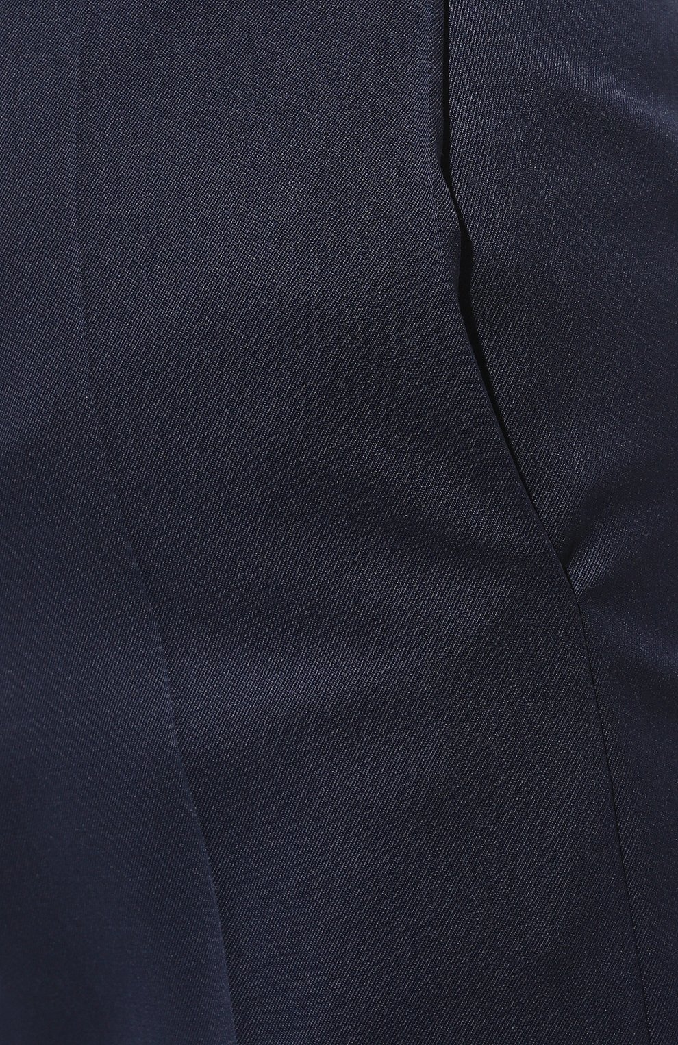 Шерстяные шорты OLOLOL темно-синего цвета по цене 29000 руб., арт. OLSR001/2804.403/S23, фото 5 Шерстяные шорты OLOLOL, арт. OLSR001/2804.403/S23, фото 5