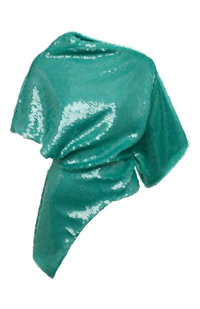 Топ с отделкой пайетками THE ATTICO, арт. 222WCT42/M016, фото 1