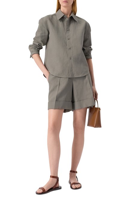 Женские кожаные сандалии sahara SAINT LAURENT, арт. 819323/DWE00
