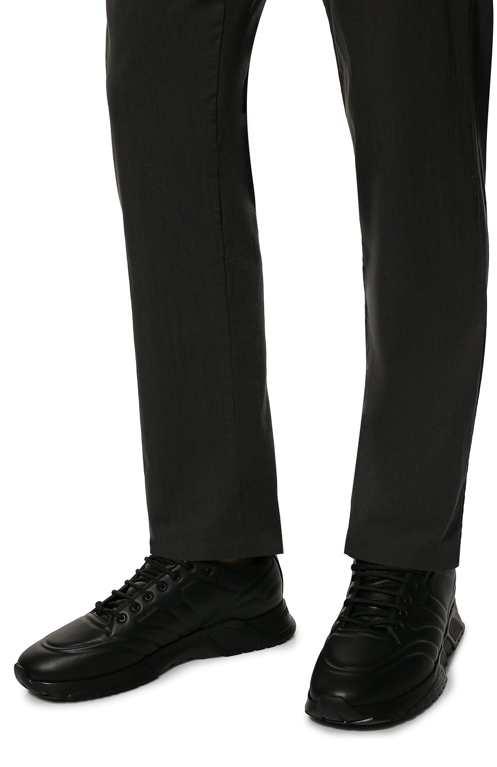 Кожаные кроссовки GIORGIO ARMANI, арт. X2X156/XN138, фото 3