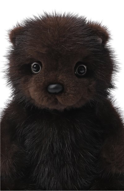 Мягкая игрушка медведь тедди из норки CAROLON, арт. МИ-23-ЛГ-012-2, фото 4