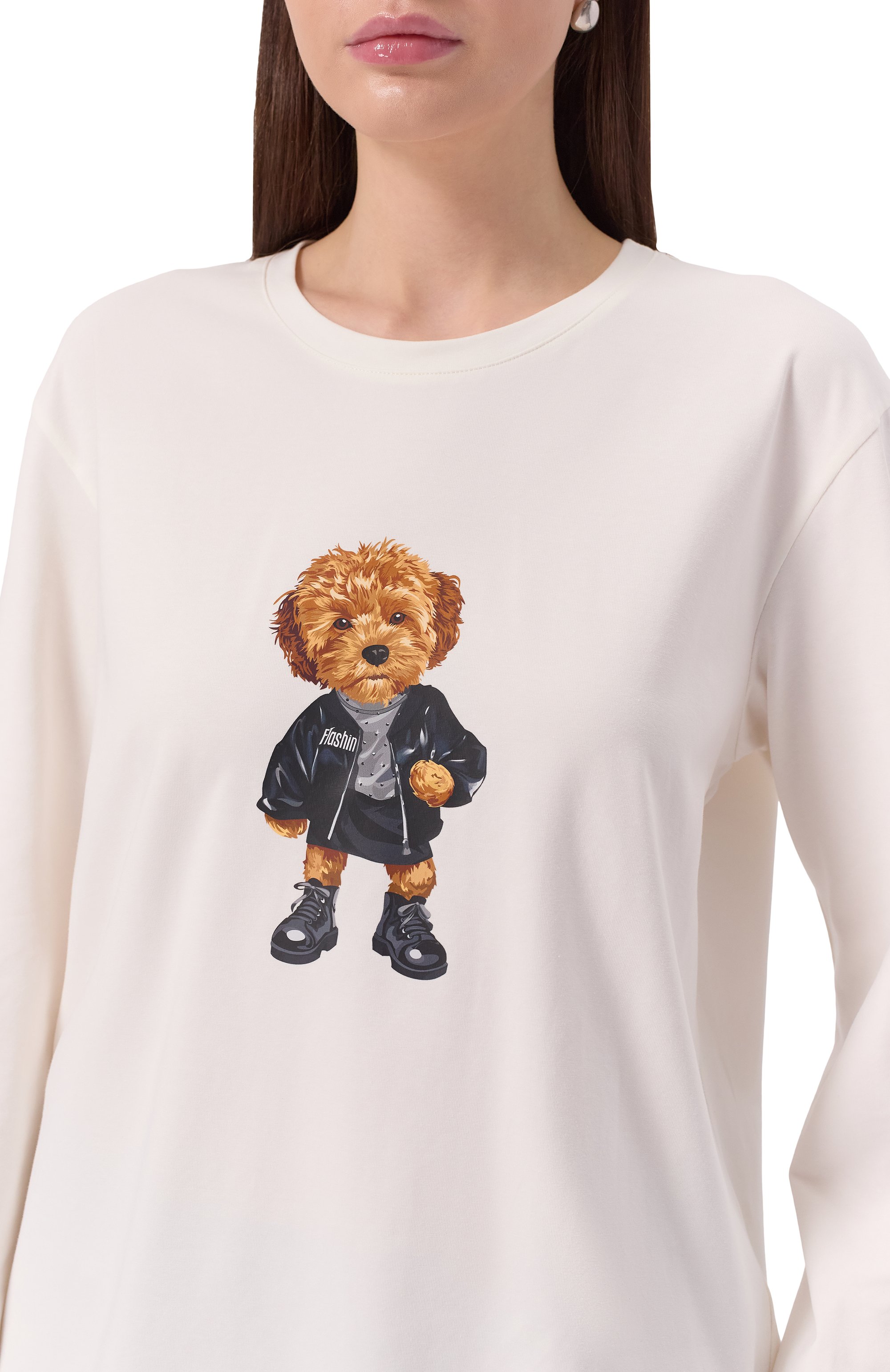 Хлопковый лонгслив FLASHIN, арт. FS26LSM, фото 5