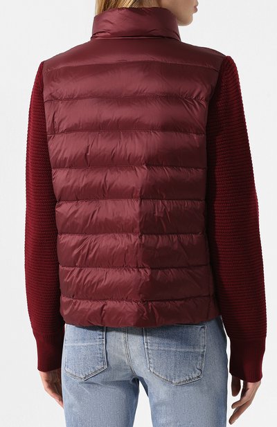 Куртка на молнии с воротником-стойкой MONCLER, арт. D2-093-94875-00-98124, фото 4