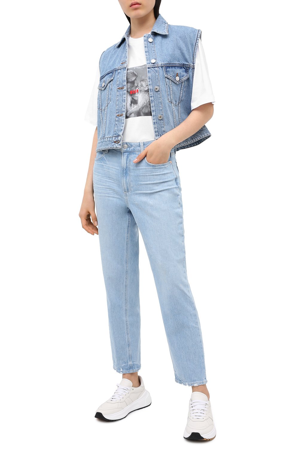 Хлопковая футболка MSGM, арт. 2943MDM77 207648, фото 2