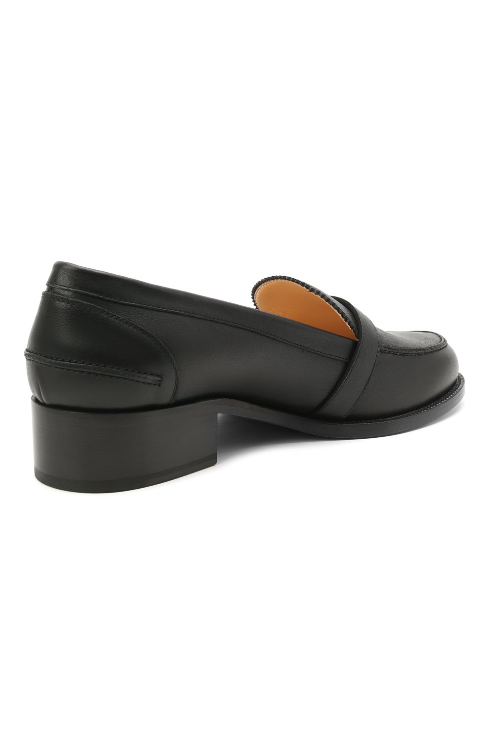 Кожаные лоферы lock me mock CHRISTIAN LOUBOUTIN, арт. 1210585/L0CK ME M0C FLAT, фото 4