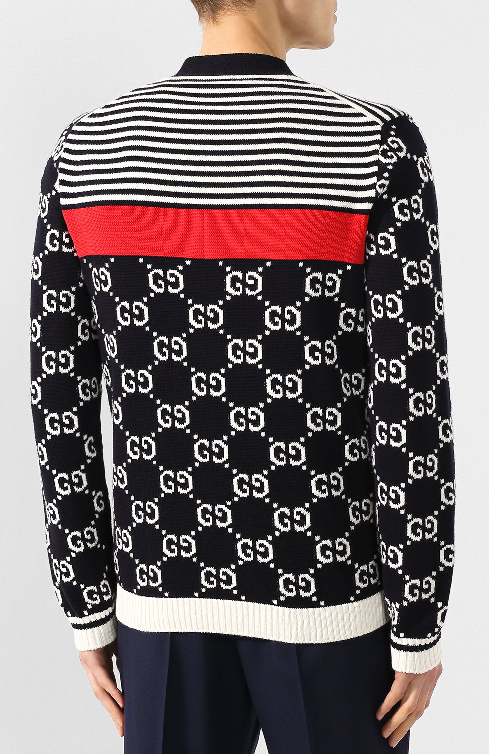 Хлопковый кардиган GUCCI, арт. 523048/X9I07, фото 4