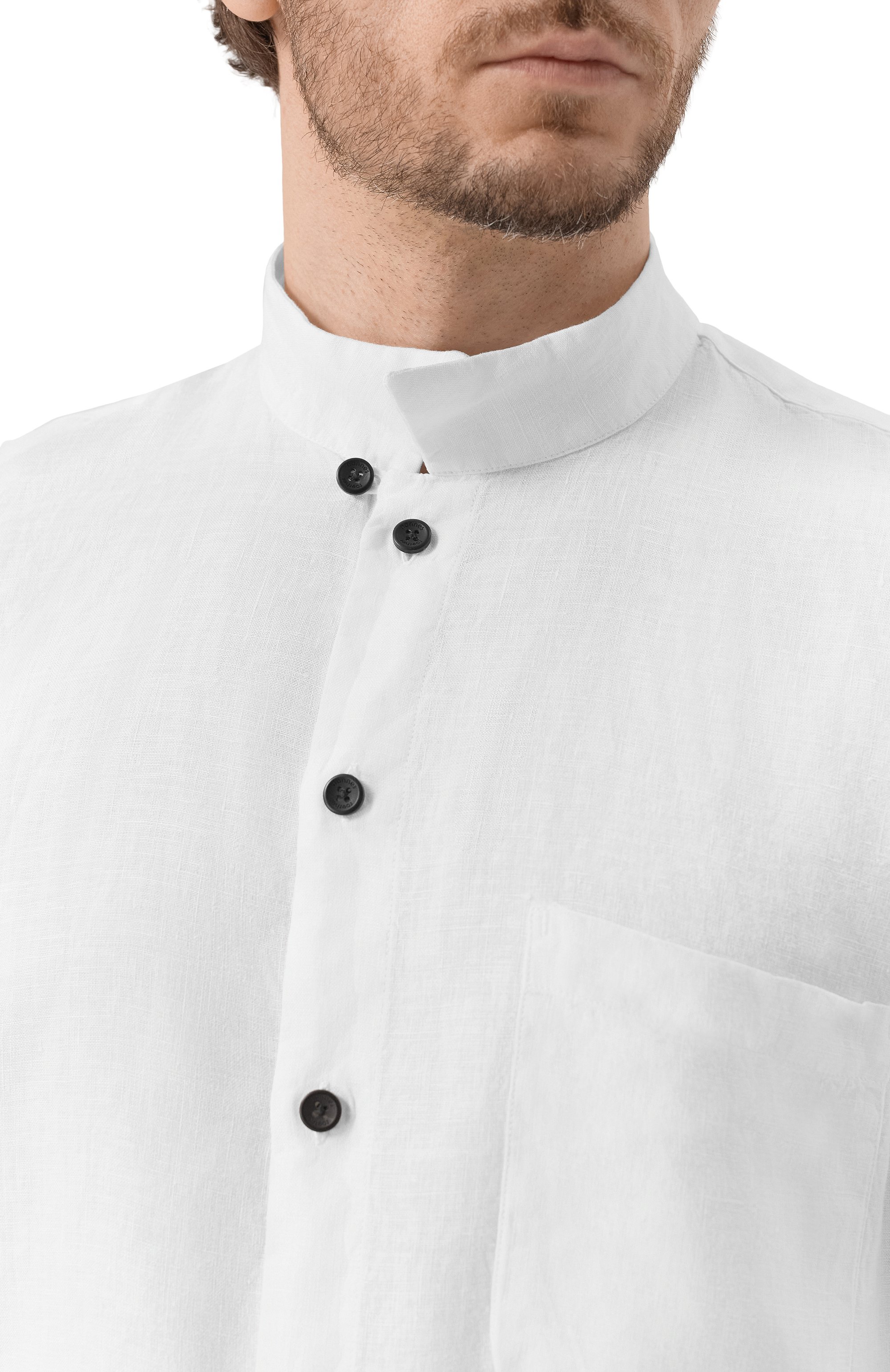 Льняная рубашка HANNES ROETHER, арт. Y029T0.608, фото 5