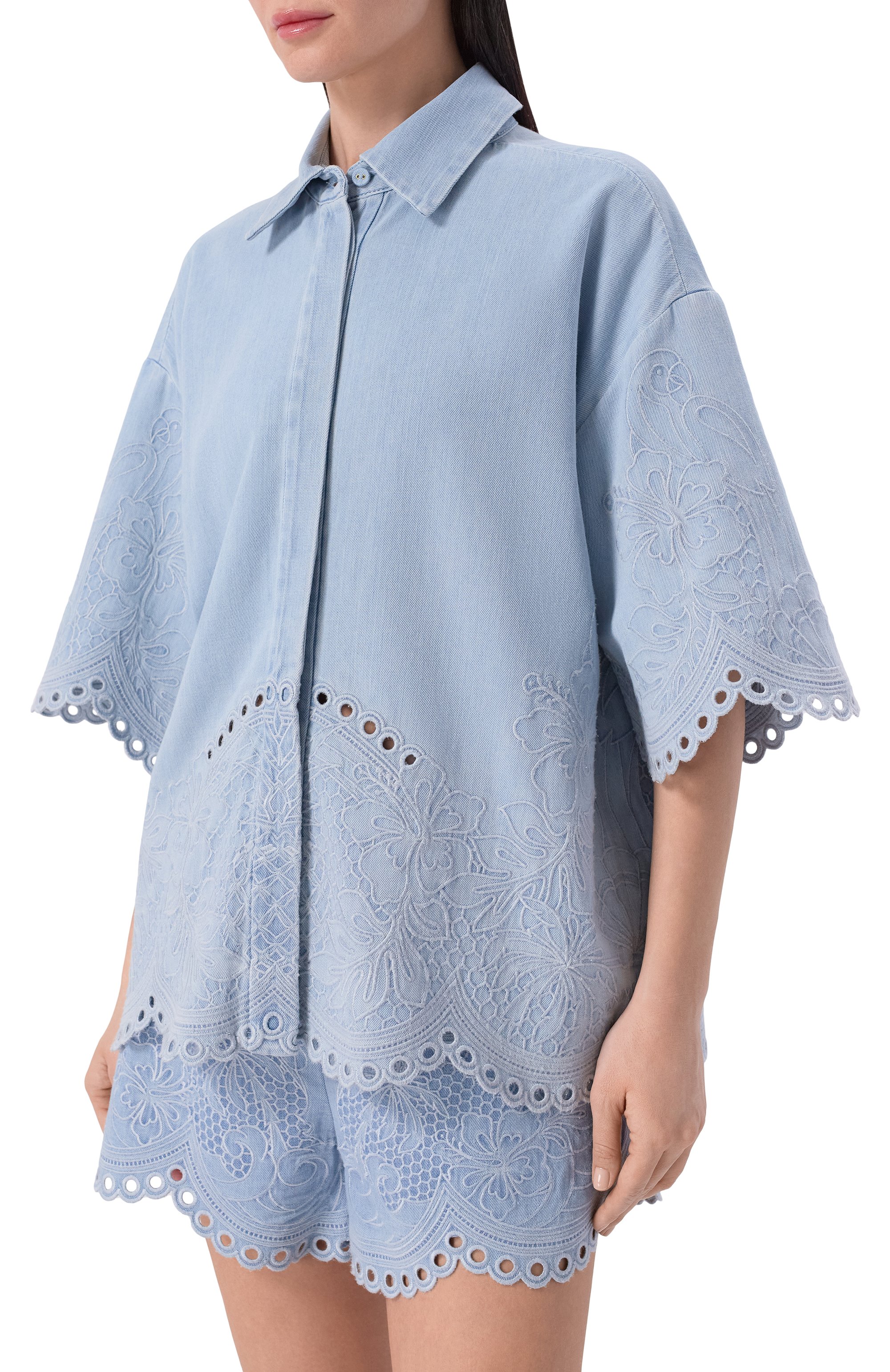 Джинсовая рубашка daylight ZIMMERMANN, арт. 7214TRS263, фото 3