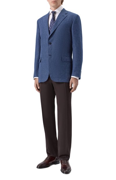 Пиджак изо льна и шерсти BRIONI, арт. RG0D13/P8111, фото 3