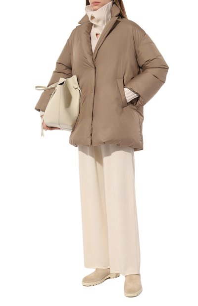 Пуховик ANTONELLI FIRENZE темно-бежевого цвета по цене 104000 руб., арт. M3025/367C, фото 2 Пуховик ANTONELLI FIRENZE, арт. M3025/367C, фото 2