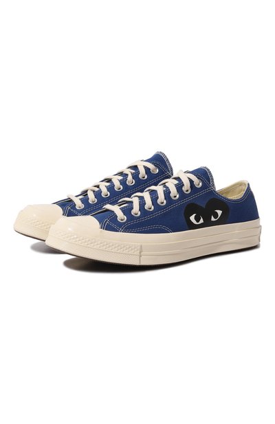 Текстильные кеды comme des garcons play x converse COMME DES GARCONS PLAY, арт. 171848, фото 1