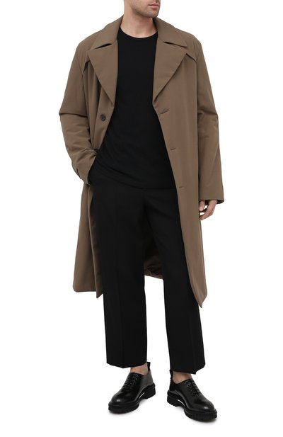 Кожаные оксфорды ATTIMONELLI'S хаки цвета по цене 43300 руб., арт. AA436, фото 2 Кожаные оксфорды ATTIMONELLI'S, арт. AA436, фото 2