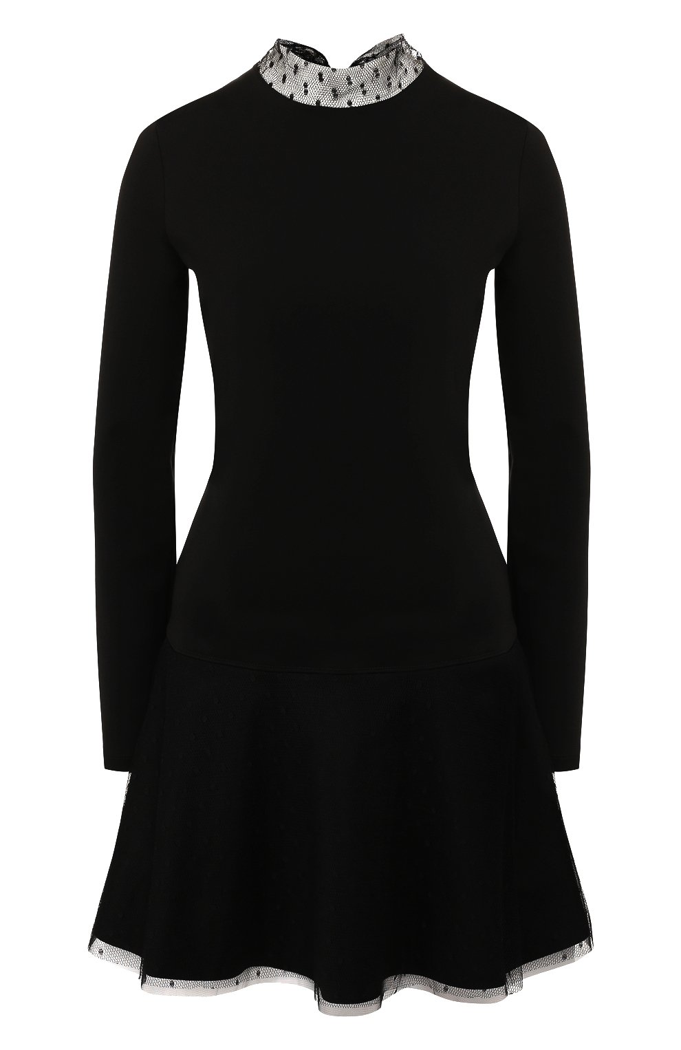 Платье REDVALENTINO черного цвета по цене 53350 руб., арт. SR3MJ01X/4EB, фото 1 Платье REDVALENTINO, арт. SR3MJ01X/4EB, фото 1