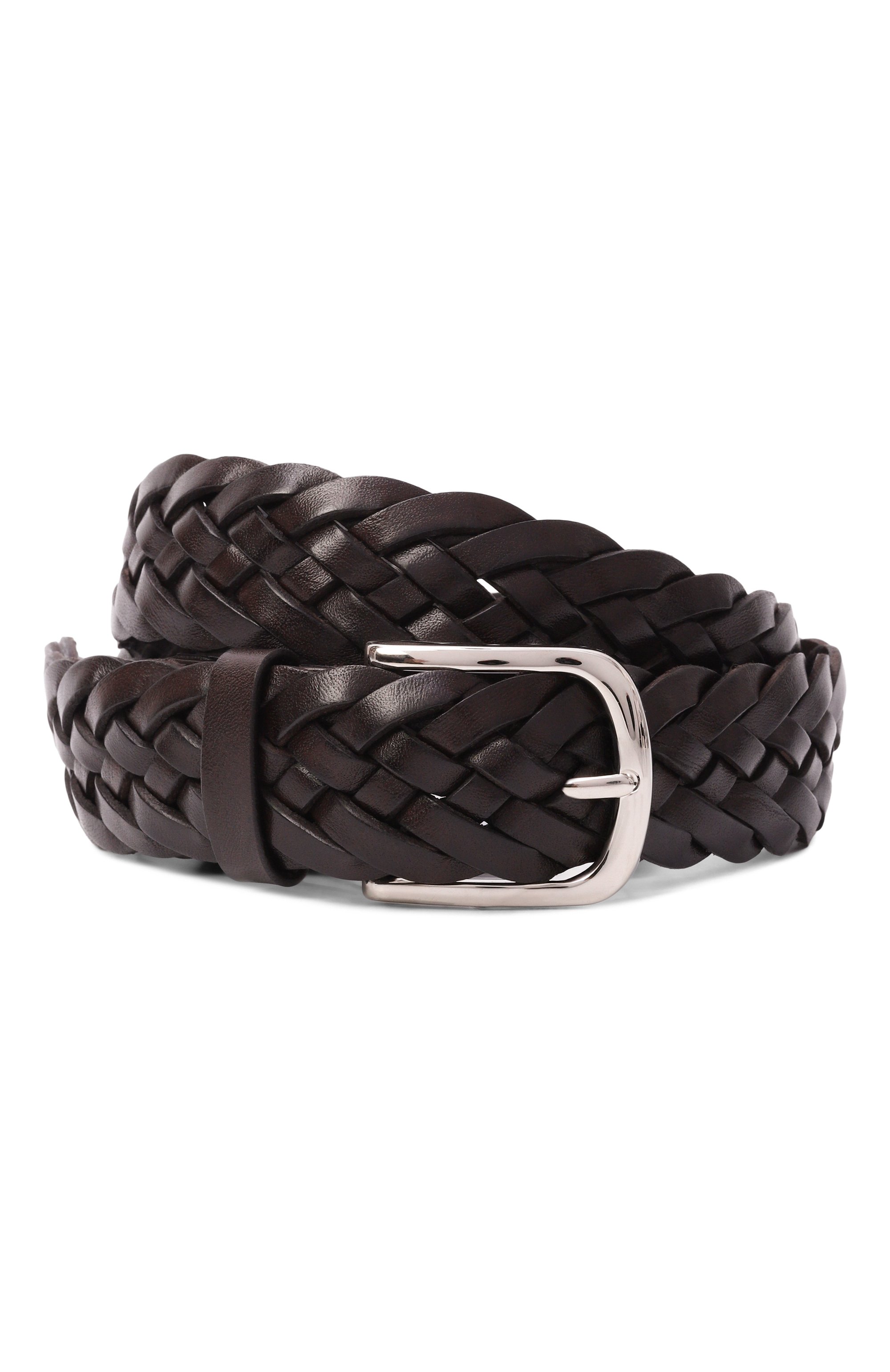 Кожаный ремень BARRETT, арт. 23B607.1/INTRECCI0 FL, фото 1