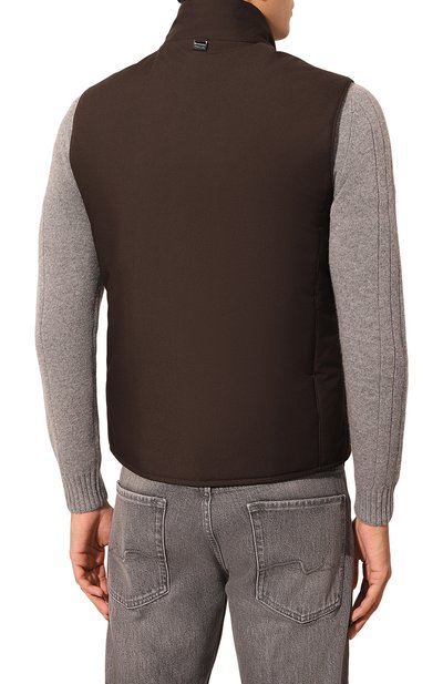Жилет CORNELIANI коричневого цвета по цене 67000 руб., арт. 94C5G5-9420155, фото 4 Жилет CORNELIANI, арт. 94C5G5-9420155, фото 4
