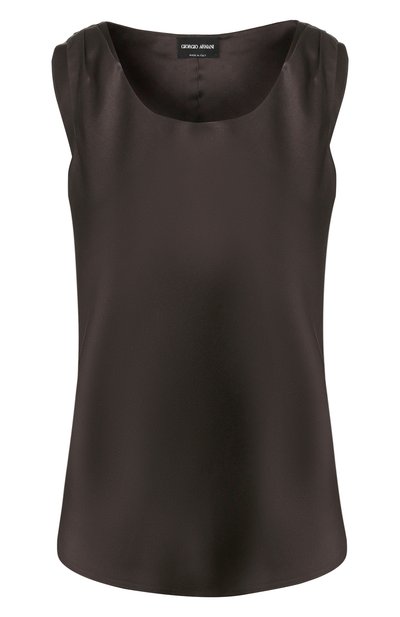 Женский шелковый топ GIORGIO ARMANI, арт. 0SHCKZ23/TZ487