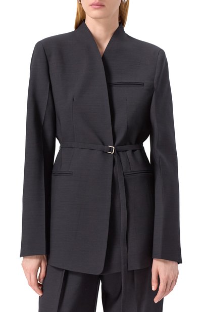 Жакет из шерсти и шелка LVIR, арт. 142504, фото 3