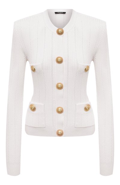 Женский кардиган из вискозы BALMAIN, арт. AF1KL005KB39
