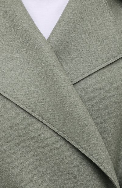 Шерстяное пальто HARRIS WHARF LONDON зеленого цвета по цене 78250 руб., арт. A1423MLX, фото 5 Шерстяное пальто HARRIS WHARF LONDON, арт. A1423MLX, фото 5