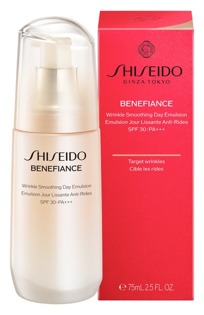 Разглаживающая морщины дневная эмульсия spf 30 benefiance (75ml) SHISEIDO, арт. 22754SH, фото 3