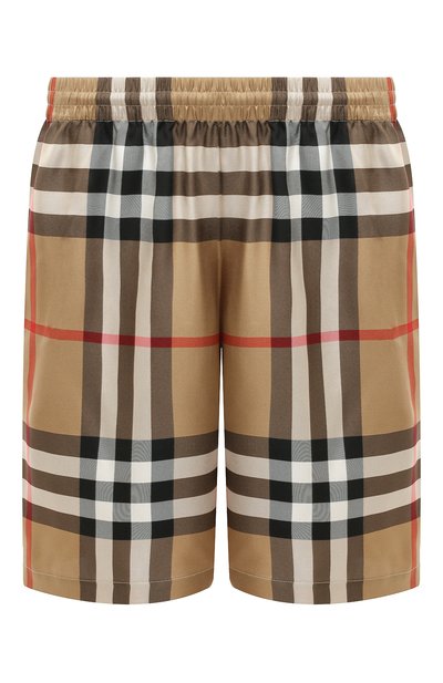 Мужские шелковые шорты BURBERRY, арт. 8051281