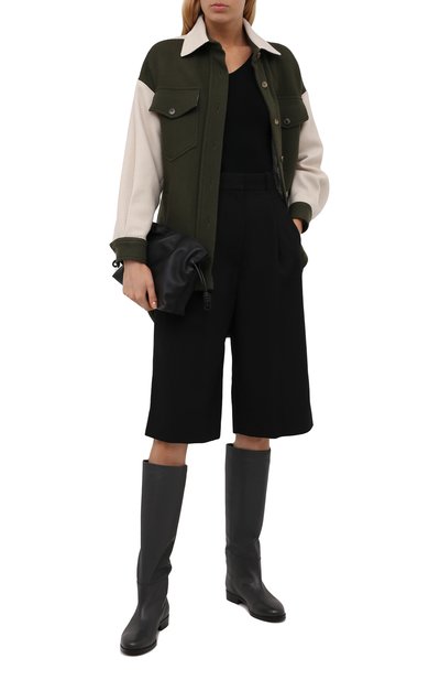 Кожаные сапоги KITON, арт. D52801X04R81, фото 2