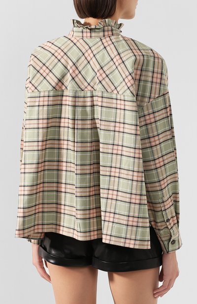 Хлопковая рубашка ISABEL MARANT ETOILE, арт. CH0544-19A029E/ILARIA, фото 4