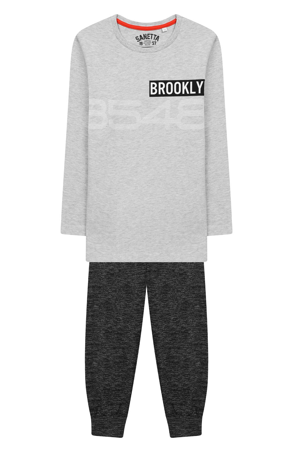 Хлопковая пижама SANETTA, арт. 244596, фото 1