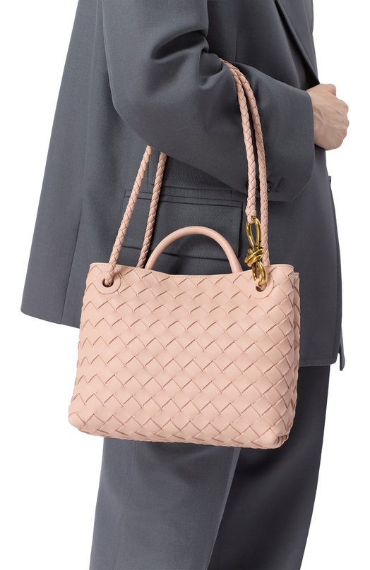 Сумка Andiamo small Bottega Veneta 766014/VCPP Розовый  766014/VCPP Фото 8