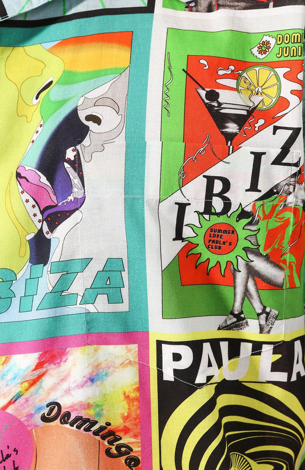 Хлопковая рубашка loewe x paula's ibiza LOEWE, арт. H616337X03, фото 5