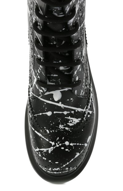 Кожаные ботинки ALEXANDER MCQUEEN, арт. 650800/WHFL9, фото 5