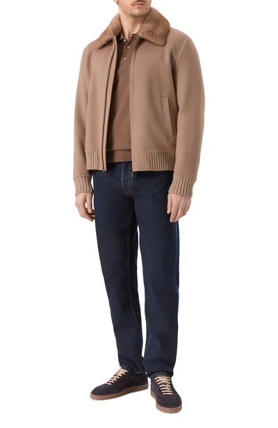 Кашемировый бомбер с отделкой из норки MVST, арт. FTECK-ES4255-2V/LC1640, фото 2