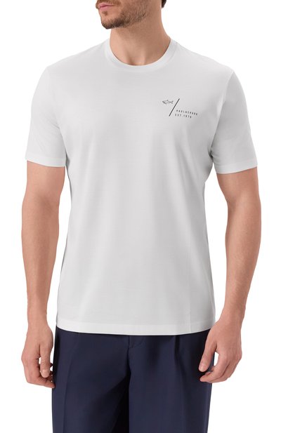 Хлопковая футболка PAUL&SHARK, арт. 15311622, фото 3