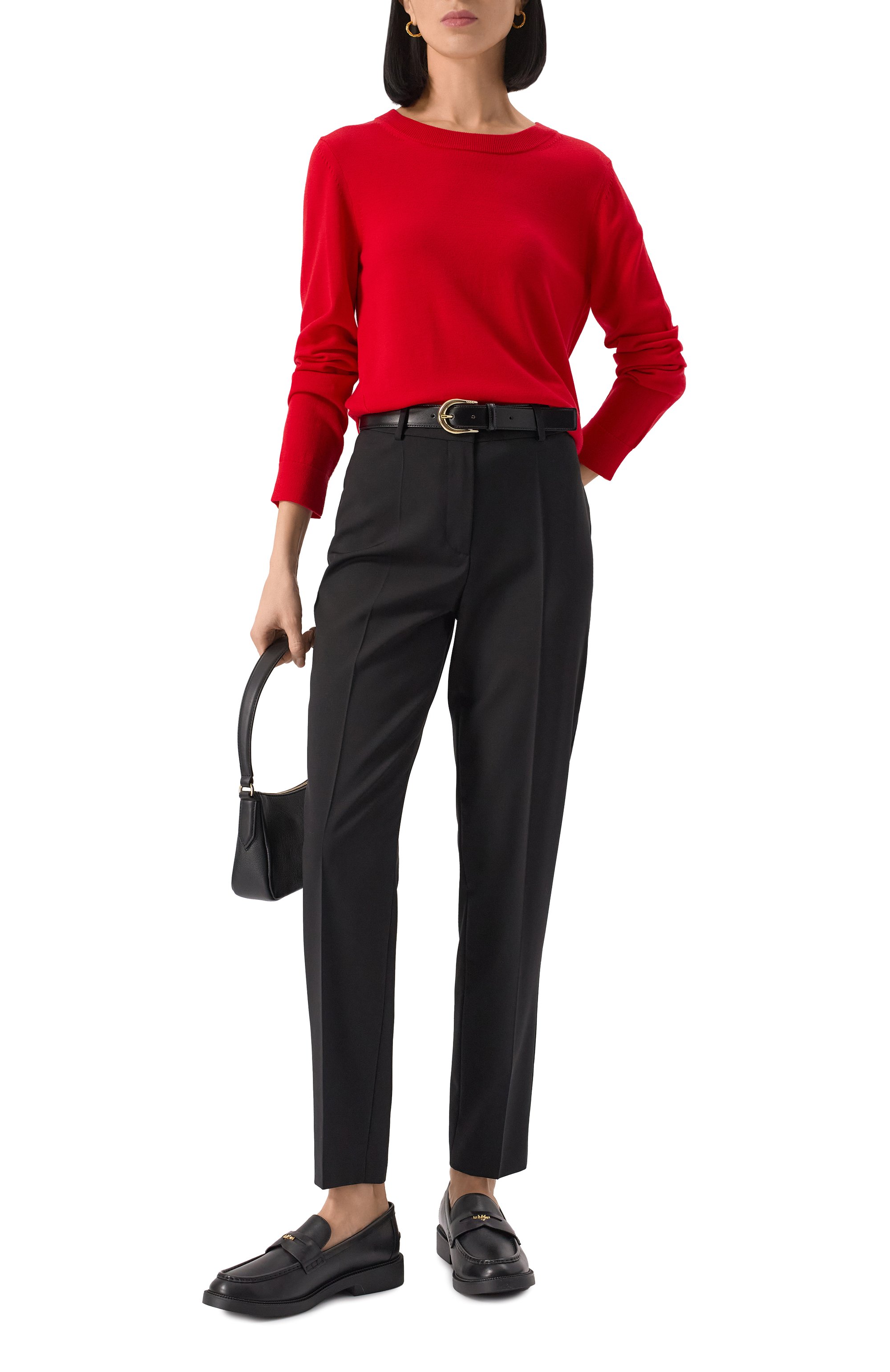 Шерстяной пуловер BOSS, арт. 50492551, фото 2