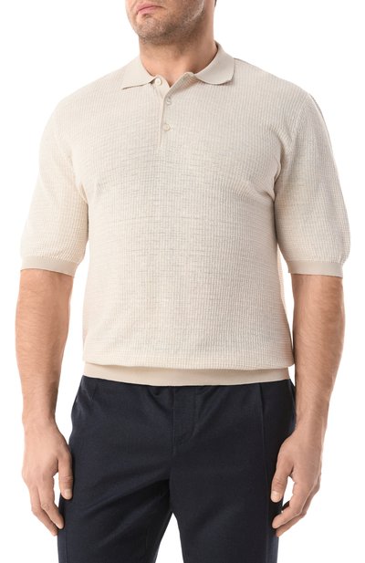 Хлопковое поло CORTIGIANI, арт. 2A9111, фото 3