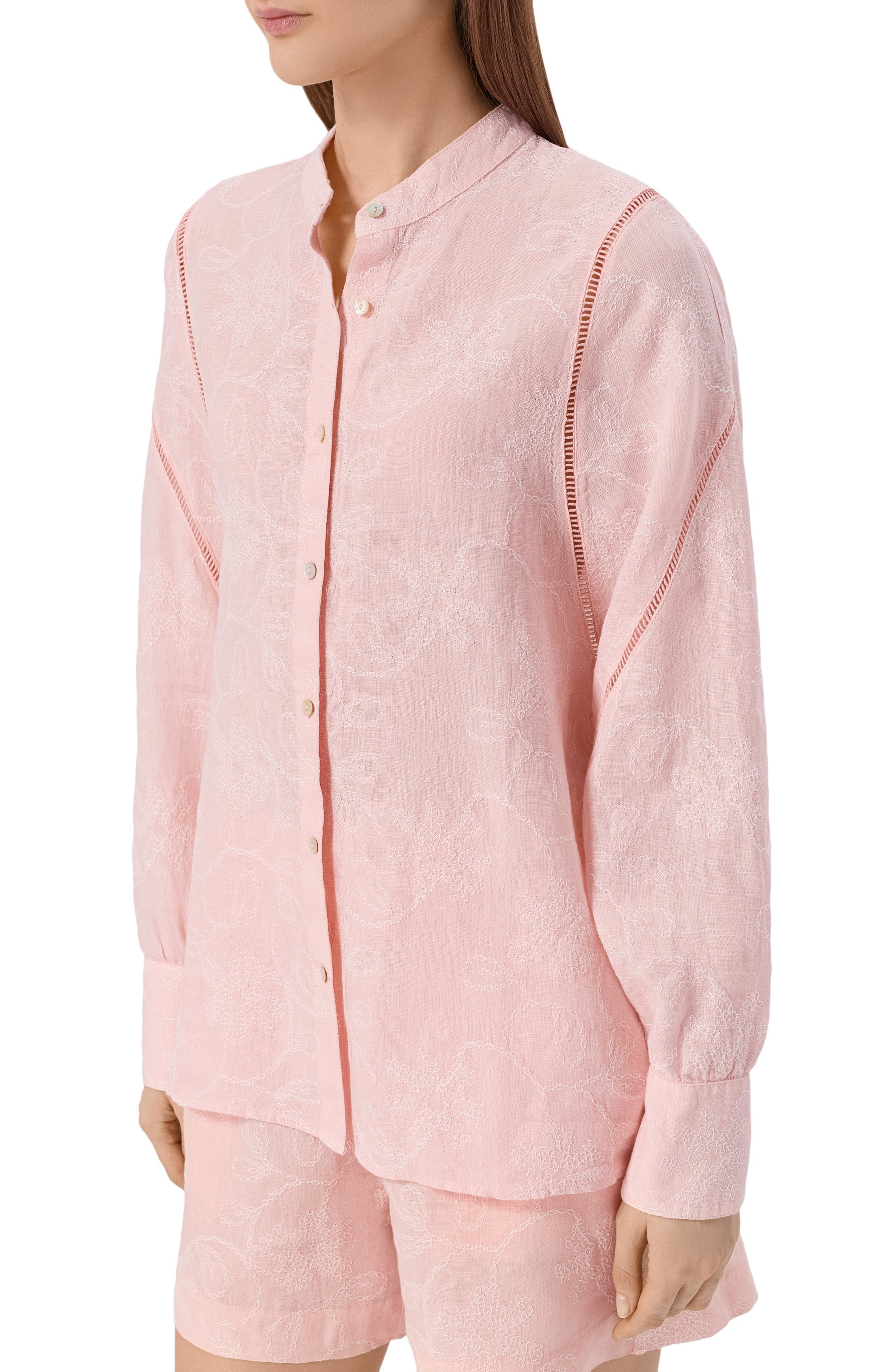 Льняная рубашка 120% LINO, арт. 33ALIW1PKM/000G465, фото 3