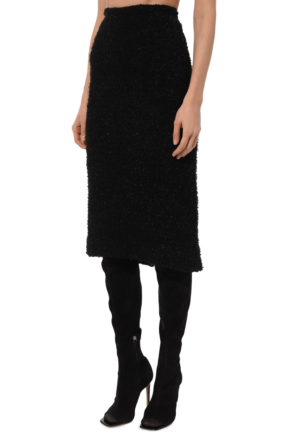 Хлопковая юбка BALENCIAGA, арт. 793601/T3328, фото 3