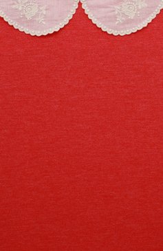 Детская хлопковая футболка ULYANA SERGEENKO красного цвета, арт. MLT004KD21P (0925б21) | Фото 3 (Девочки Кросс-КТ: футболка-одежда; Рукава: Короткие; Материал сплава: Проставлено; Материал внешний: Хлопок; Драгоценные камни: Проставлено; Ростовка одежда: 8 лет | 128 см)